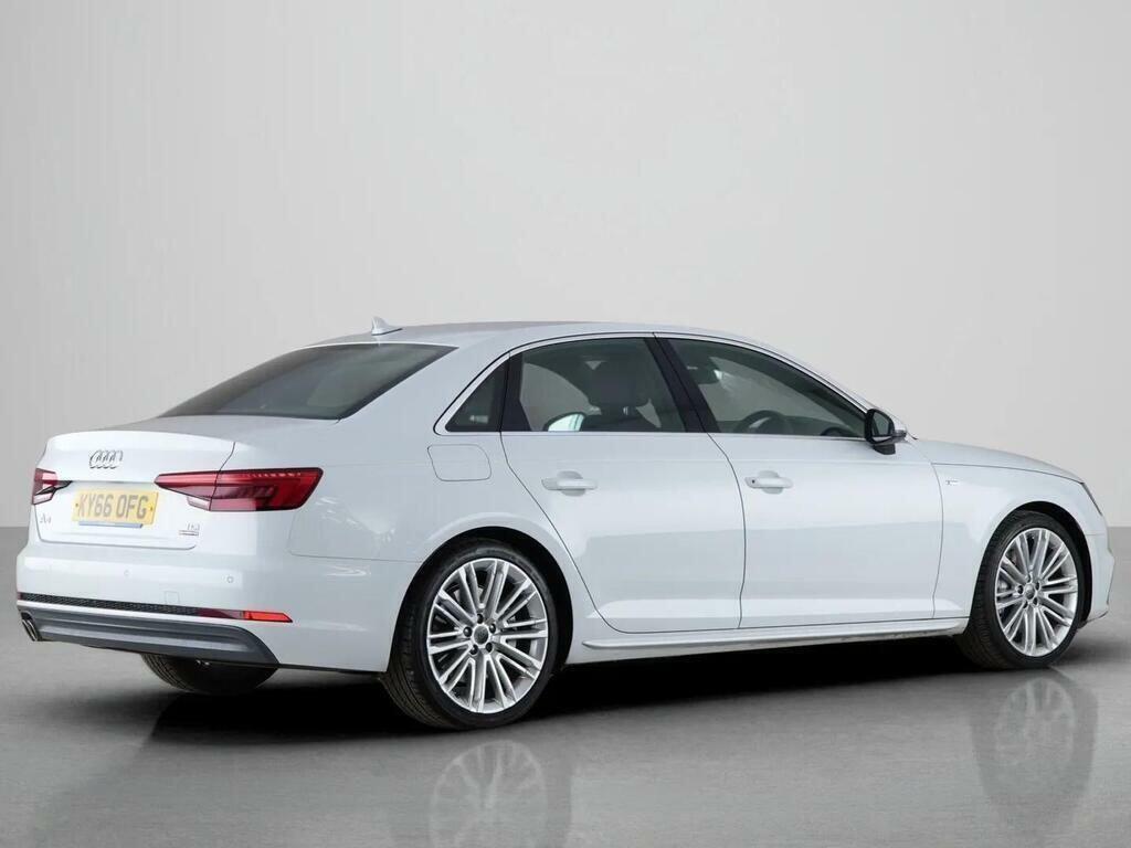 Audi A4 3.0 Tdi V6 S Line Tiptronic Quattro Euro 6 Ss 4 White #6