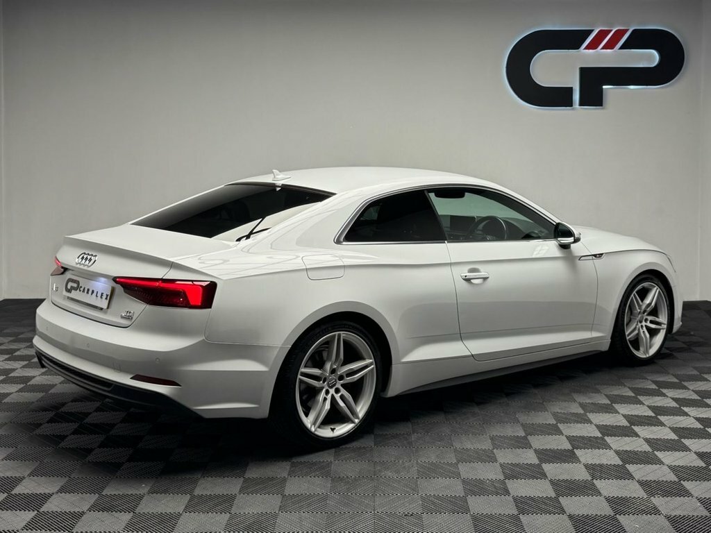 Audi A5 Coupe KX67YWH White #2