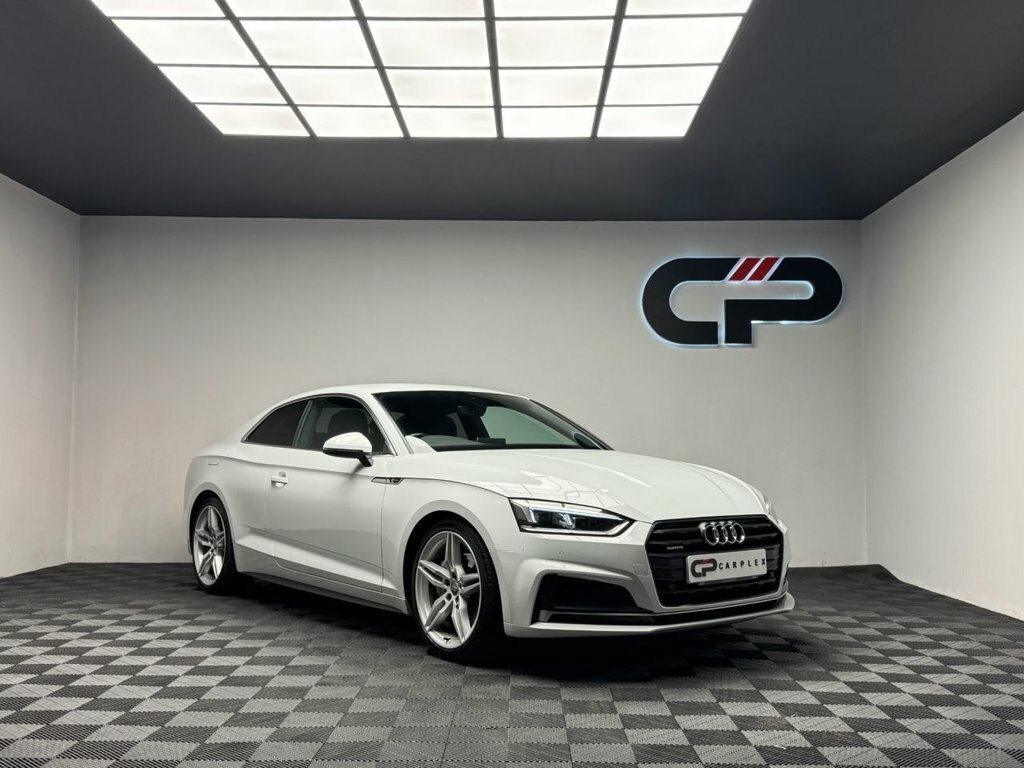 Audi A5 Coupe KX67YWH White #4