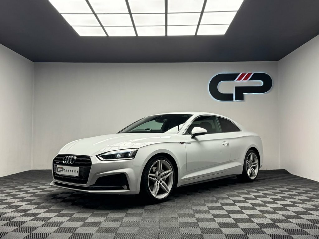 Audi A5 Coupe KX67YWH White #6