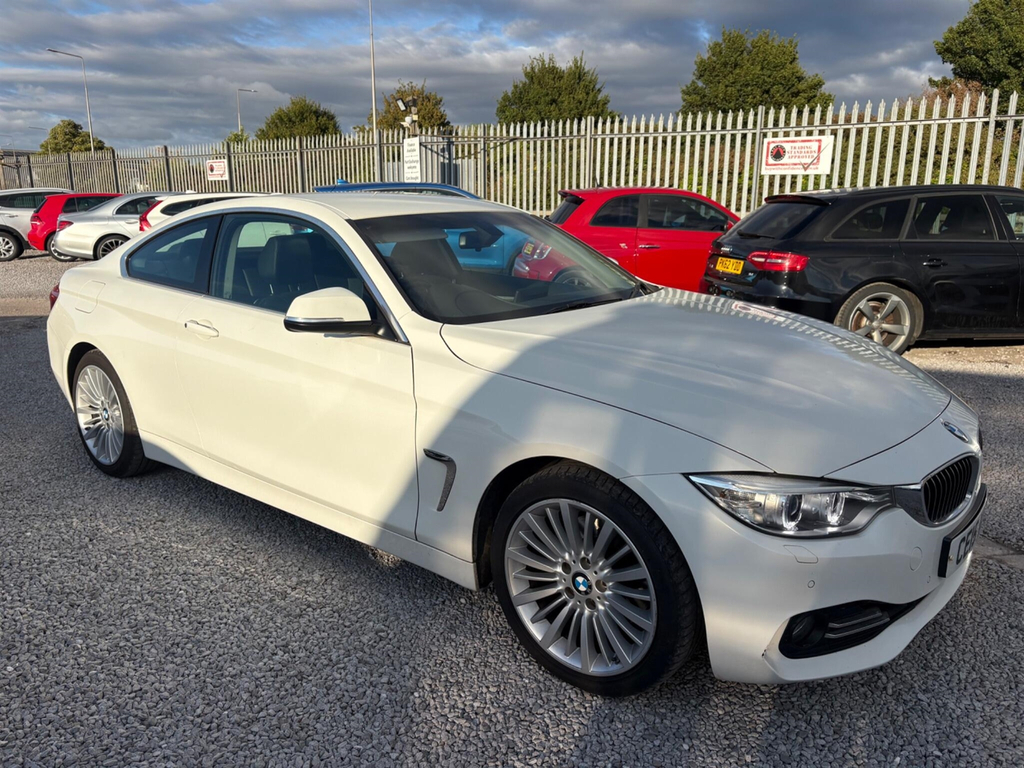 BMW 4 Series 2.0 Luxury Euro 6 Ss White #3