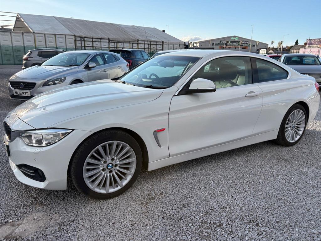 BMW 4 Series 2.0 Luxury Euro 6 Ss White