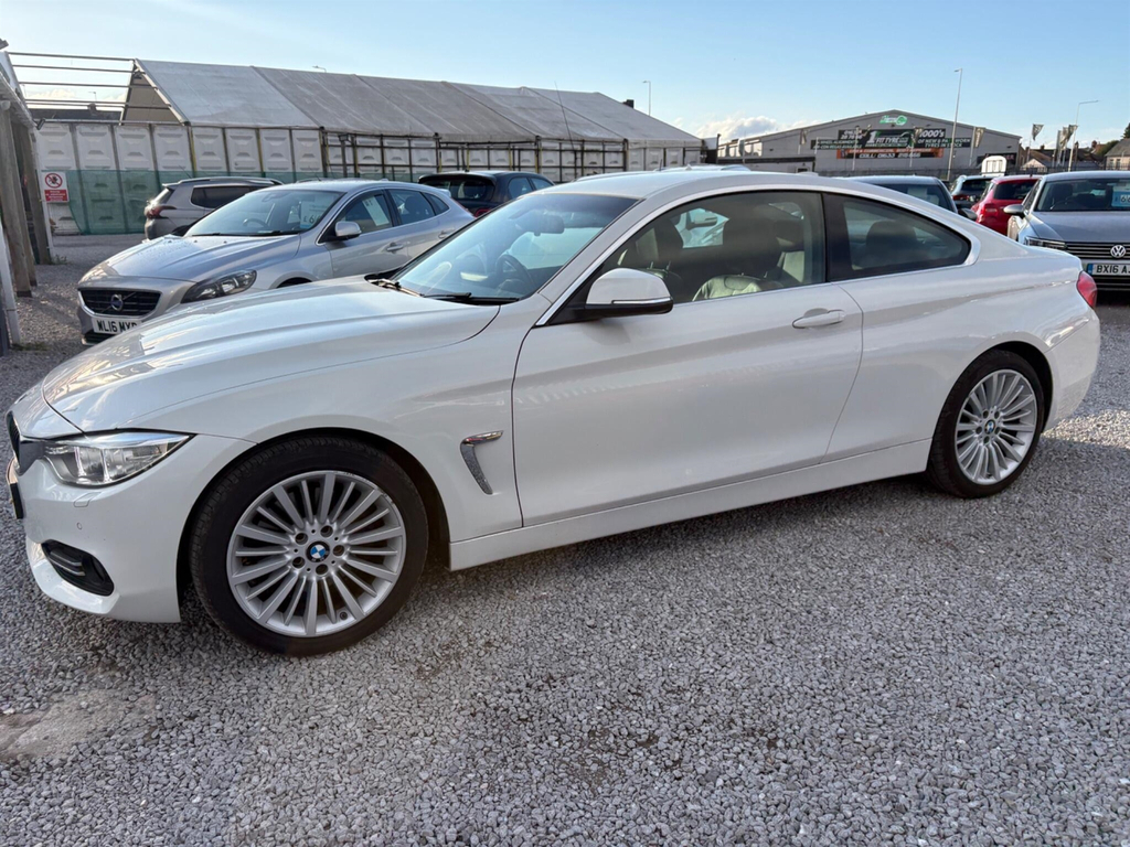 BMW 4 Series 2.0 Luxury Euro 6 Ss White #6