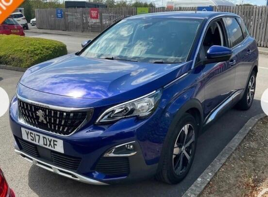 Peugeot 3008 1.2 Puretech Allure Euro 6 Ss Blue #3