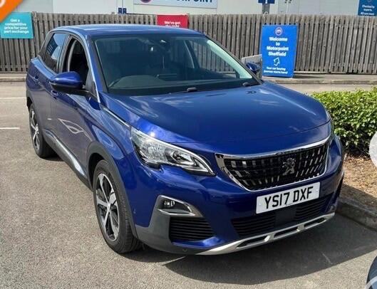 Peugeot 3008 1.2 Puretech Allure Euro 6 Ss Blue #2