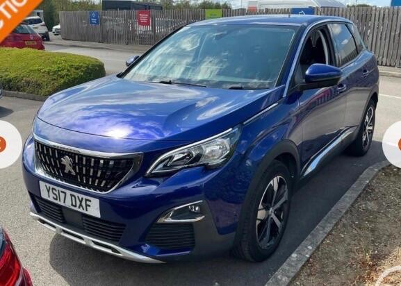 Peugeot 3008 1.2 Puretech Allure Euro 6 Ss Blue #6