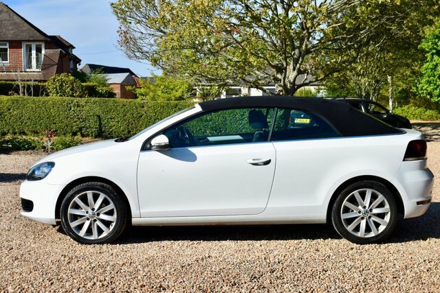 Volkswagen Golf Tdi Bluemotion Tech Se White #4