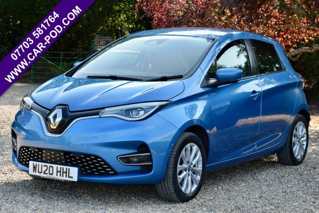 Renault Zoe 52Kwh Gt Line Hatchback Blue #3