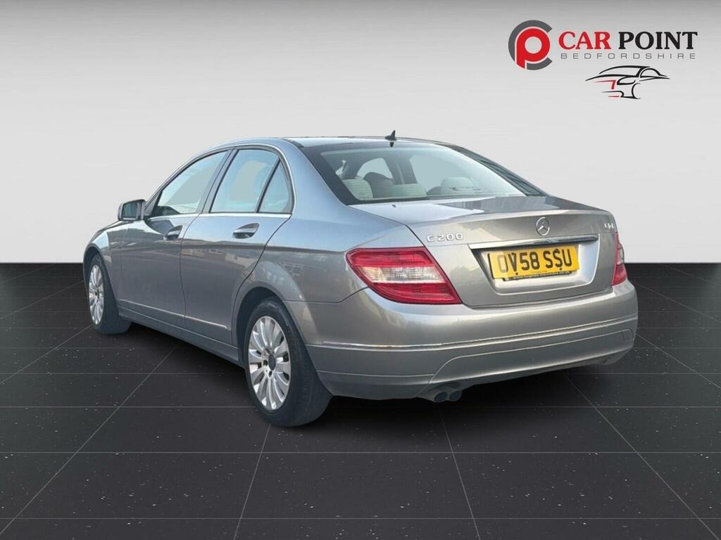 Mercedes-Benz C Class Saloon 2.1 C200 Cdi Elegance Euro 4 200858 Silver #5