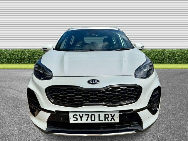 Kia Sportage 2.0 Crdi Ecodynamics Gt-line Suv Hybri White #3