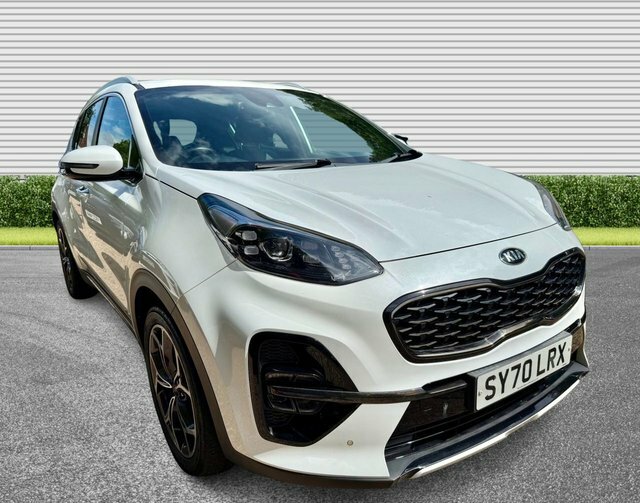 Kia Sportage 2.0 Crdi Ecodynamics Gt-line Suv Hybri White #4