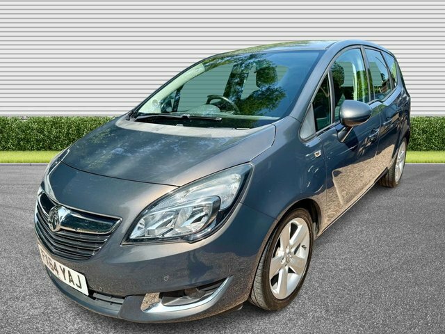 Vauxhall Meriva 1.4I Tech Line Mpv Euro 6 100 P FX64YAJ Grey #2