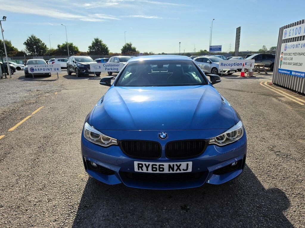 BMW 4 Series Convertible 2.0 430I M Sport Euro 6 Ss 201 RY66NXJ Blue #2