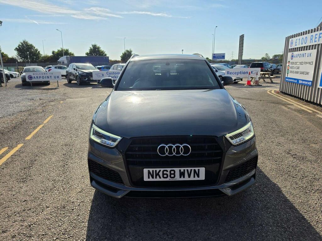 Audi Q3 Suv 2.0 Tdi Black Edition Euro 6 Ss 20186 NK68WVN Grey #2