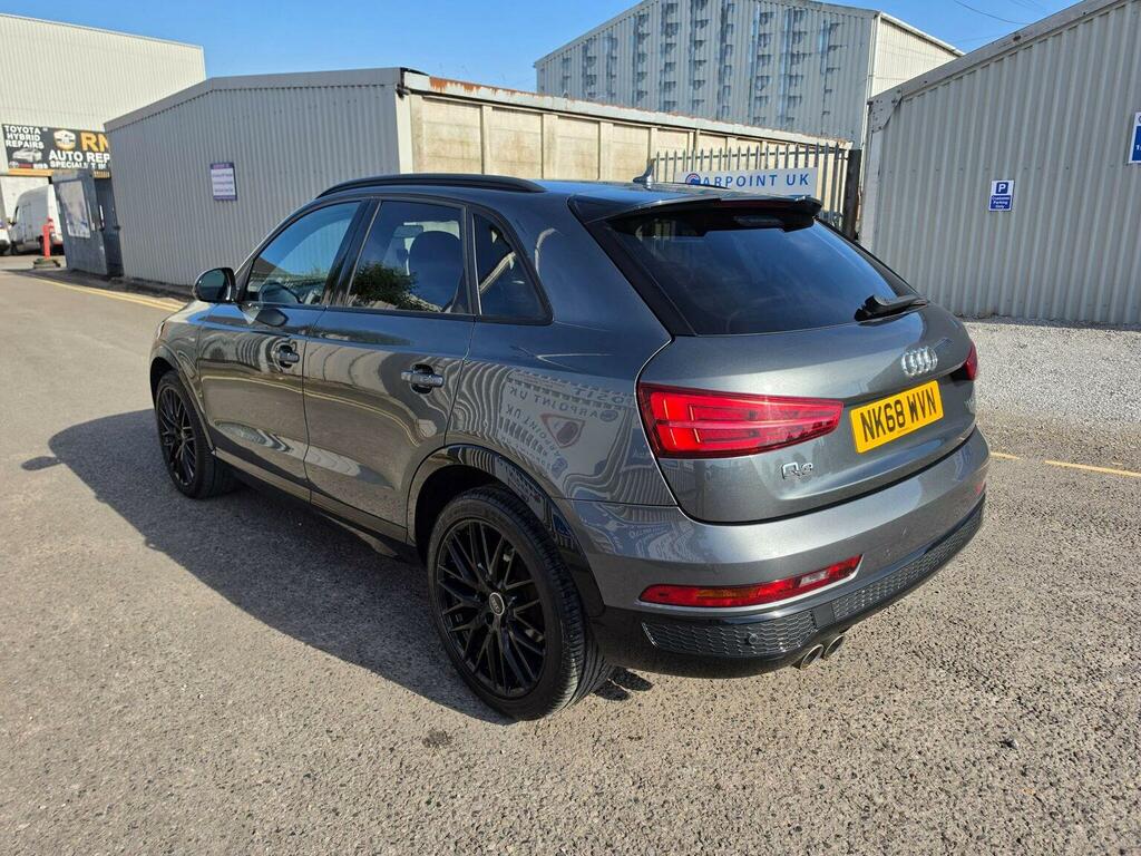 Audi Q3 Suv 2.0 Tdi Black Edition Euro 6 Ss 20186 NK68WVN Grey #4