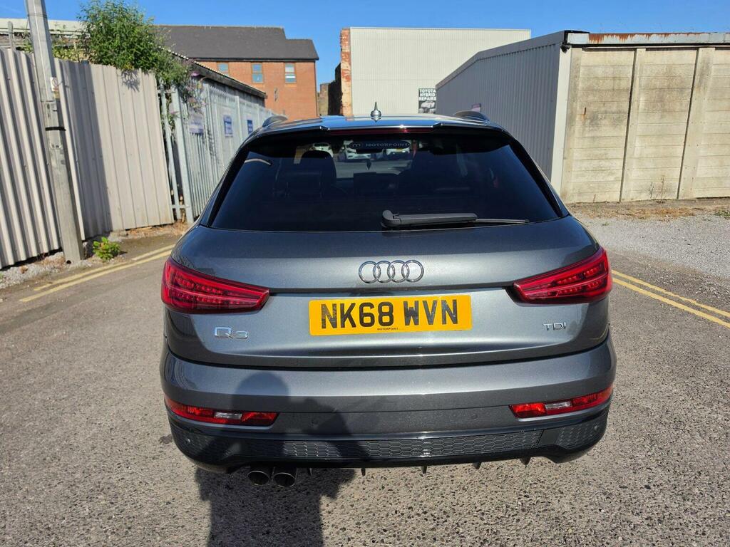 Audi Q3 Suv 2.0 Tdi Black Edition Euro 6 Ss 20186 NK68WVN Grey #5