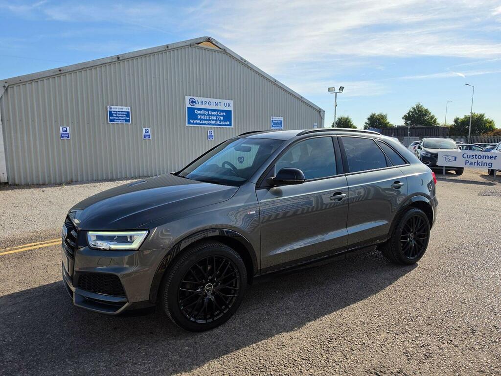 Audi Q3 Suv 2.0 Tdi Black Edition Euro 6 Ss 20186 NK68WVN Grey #3