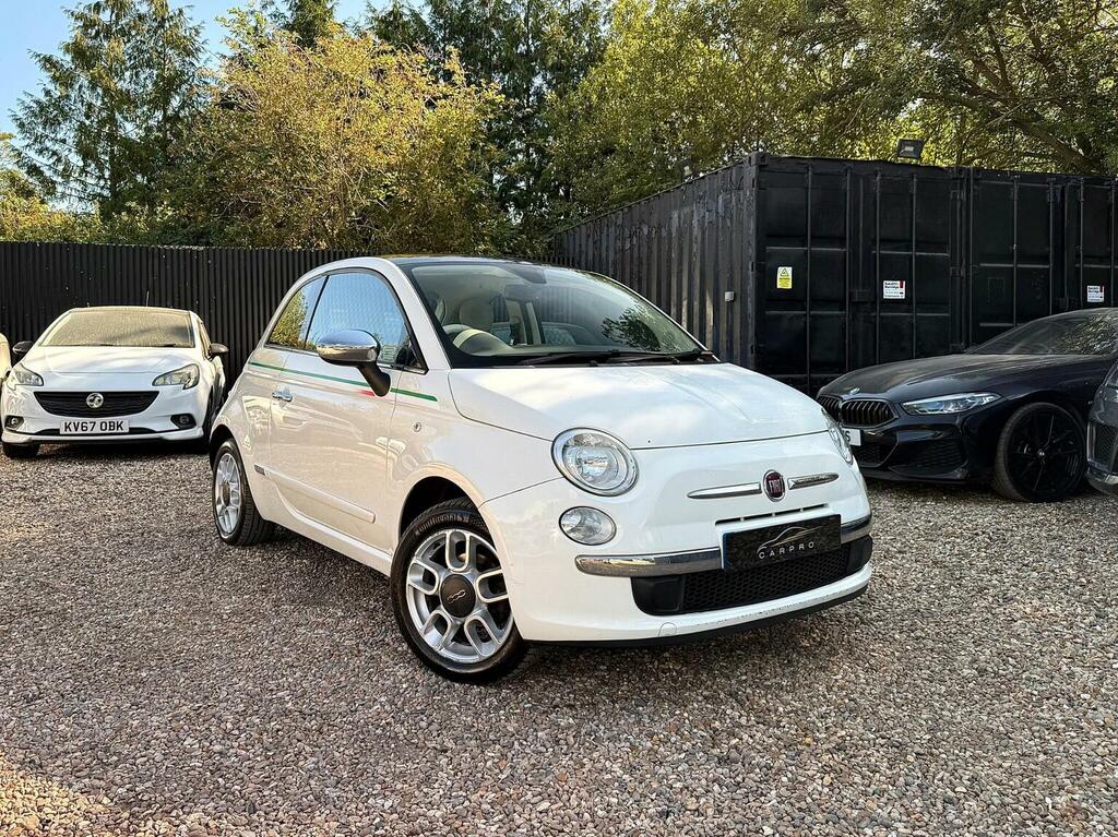 Fiat 500 1.2 Lounge Euro 5 Ss White