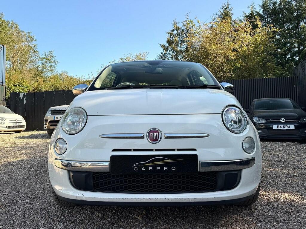 Fiat 500 1.2 Lounge Euro 5 Ss White #2