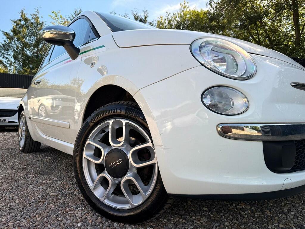 Fiat 500 1.2 Lounge Euro 5 Ss White #5