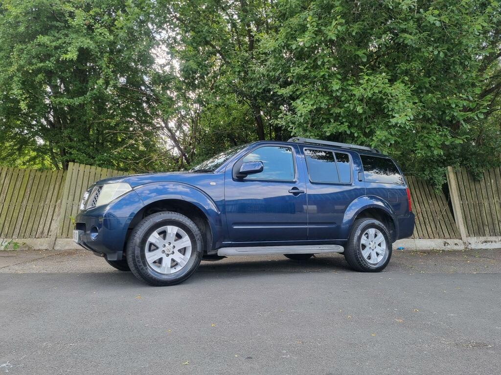 Nissan Pathfinder Sve Blue #3