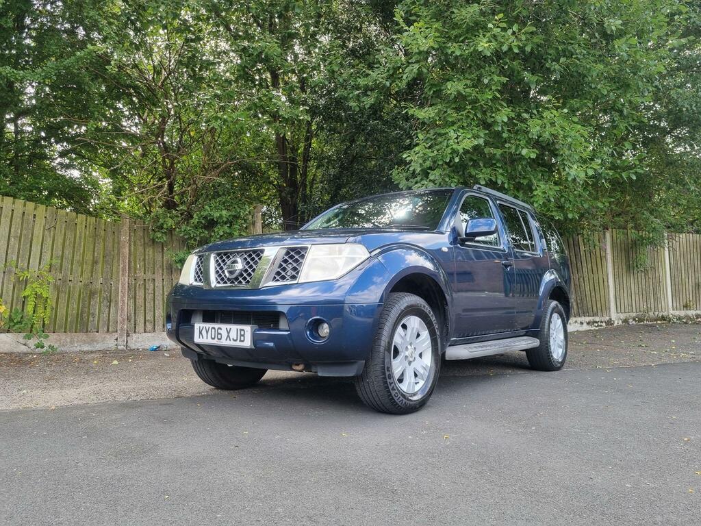Nissan Pathfinder Sve Blue #4
