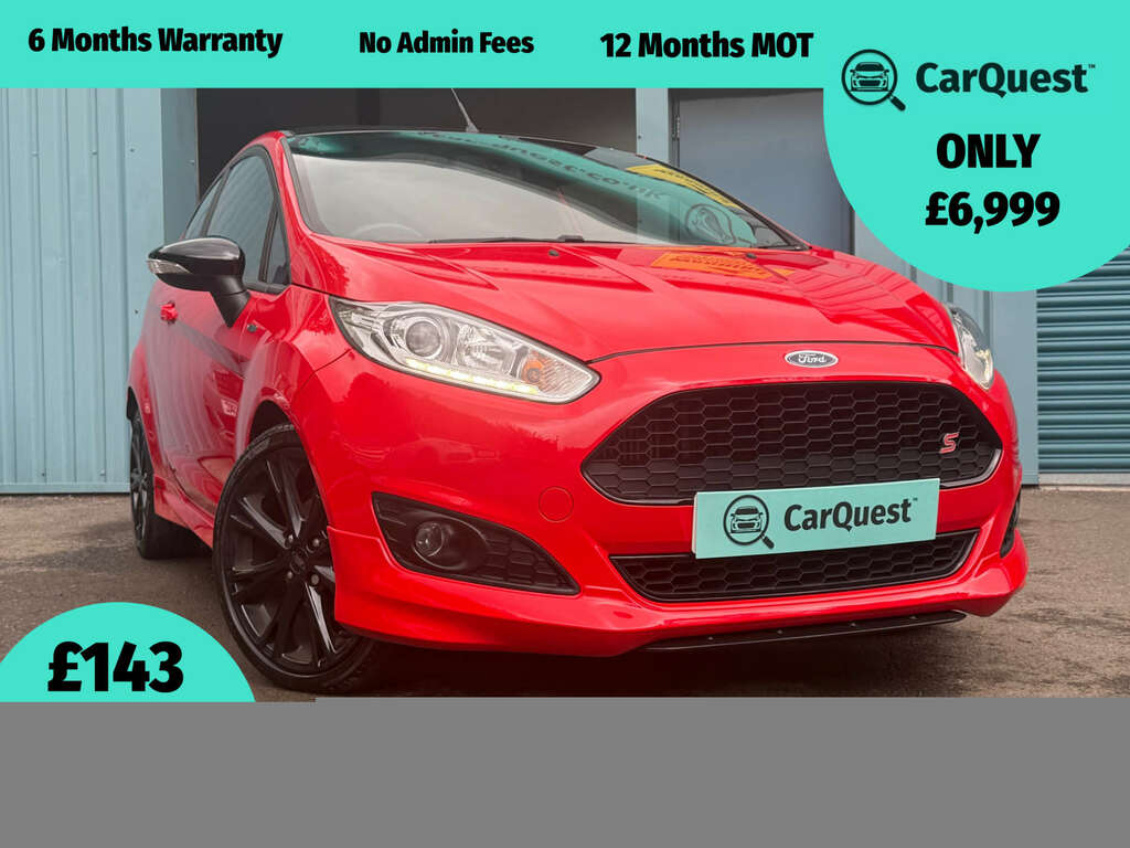Ford Fiesta 1.0 Fiesta St-line Red Edition Red