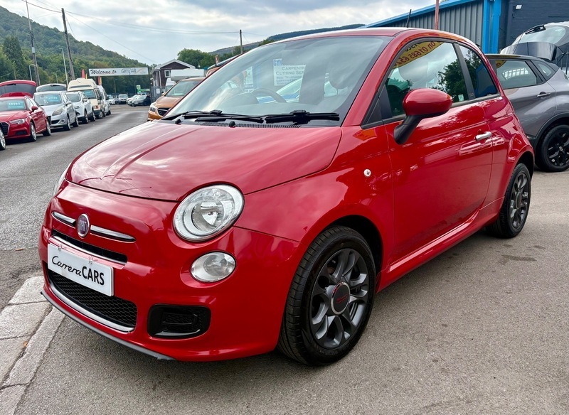 Fiat 500 S Red #3