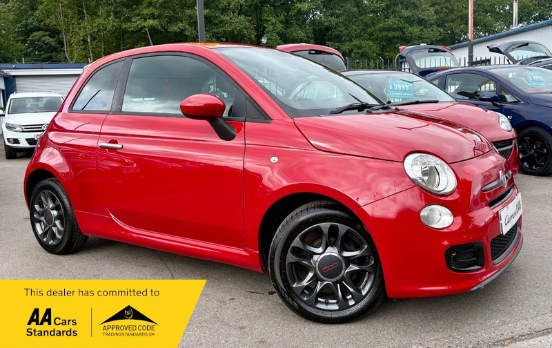 Fiat 500 S Red