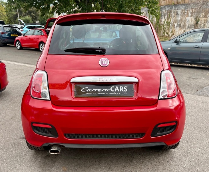 Fiat 500 S Red #5