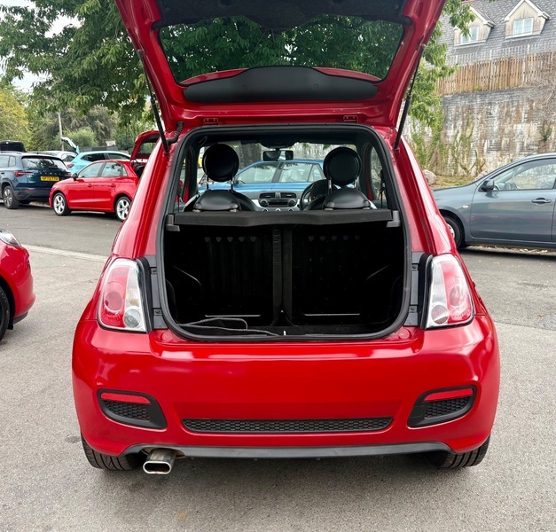 Fiat 500 S Red #6