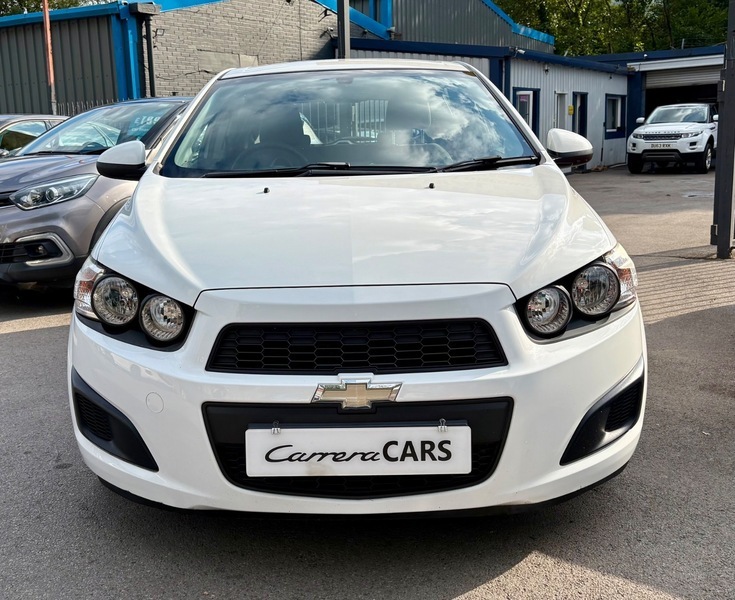 Chevrolet Aveo Ls CN63LZG White #2