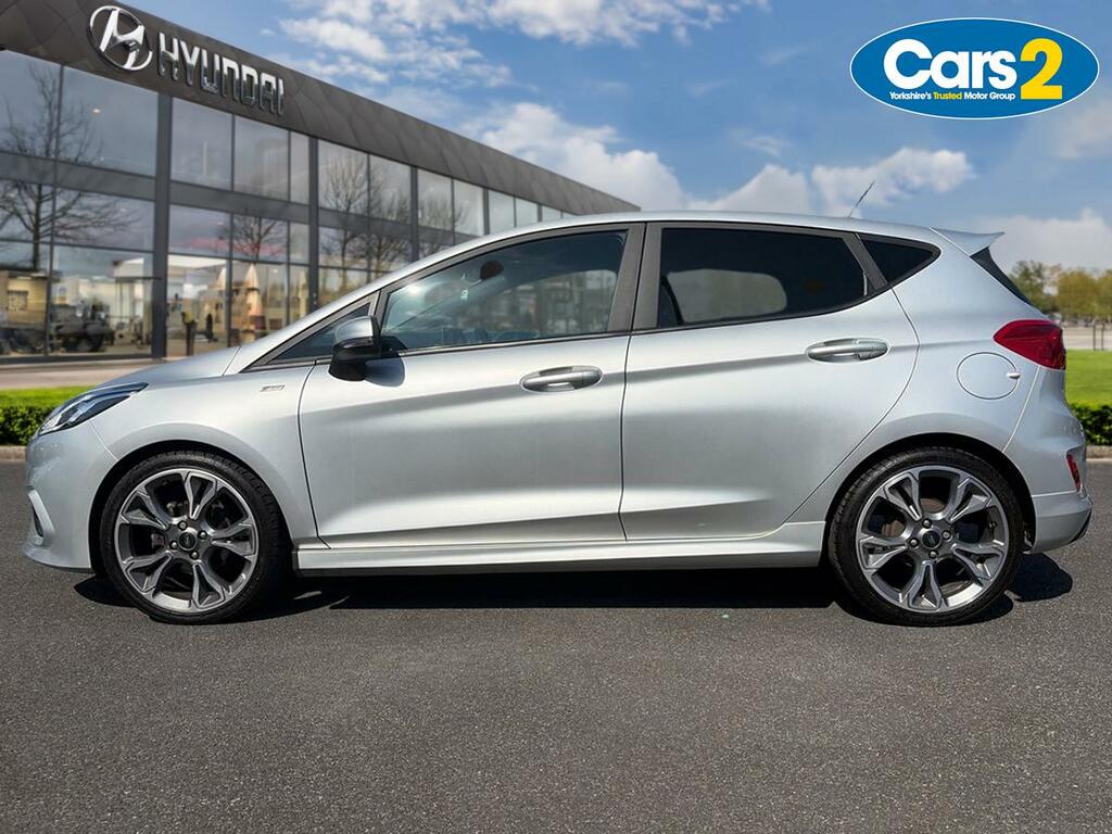 Ford Fiesta 1.0T Ecoboost Mhev St-line X Edition Hatchback YA21GXU Silver #6