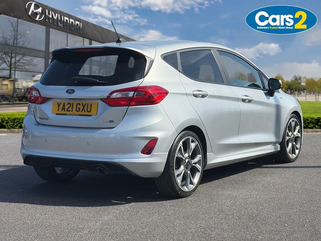 Ford Fiesta 1.0T Ecoboost Mhev St-line X Edition Hatchback YA21GXU Silver #3