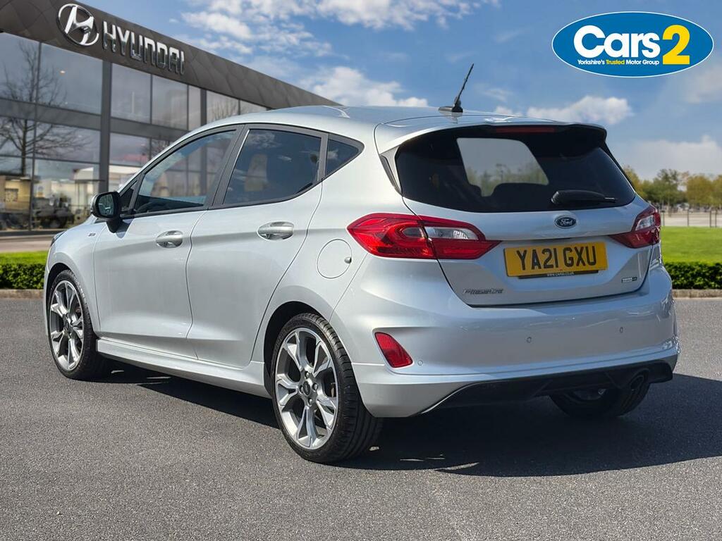 Ford Fiesta 1.0T Ecoboost Mhev St-line X Edition Hatchback YA21GXU Silver #5
