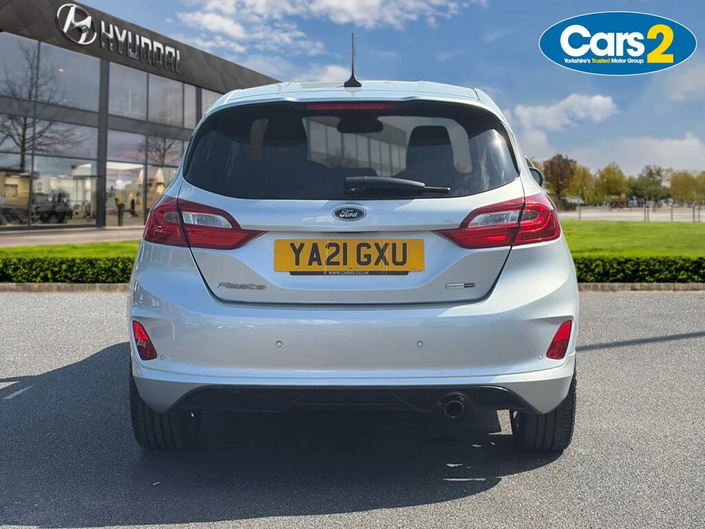 Ford Fiesta 1.0T Ecoboost Mhev St-line X Edition Hatchback YA21GXU Silver #4