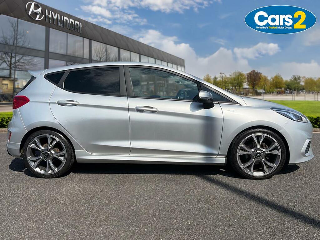 Ford Fiesta 1.0T Ecoboost Mhev St-line X Edition Hatchback YA21GXU Silver #2