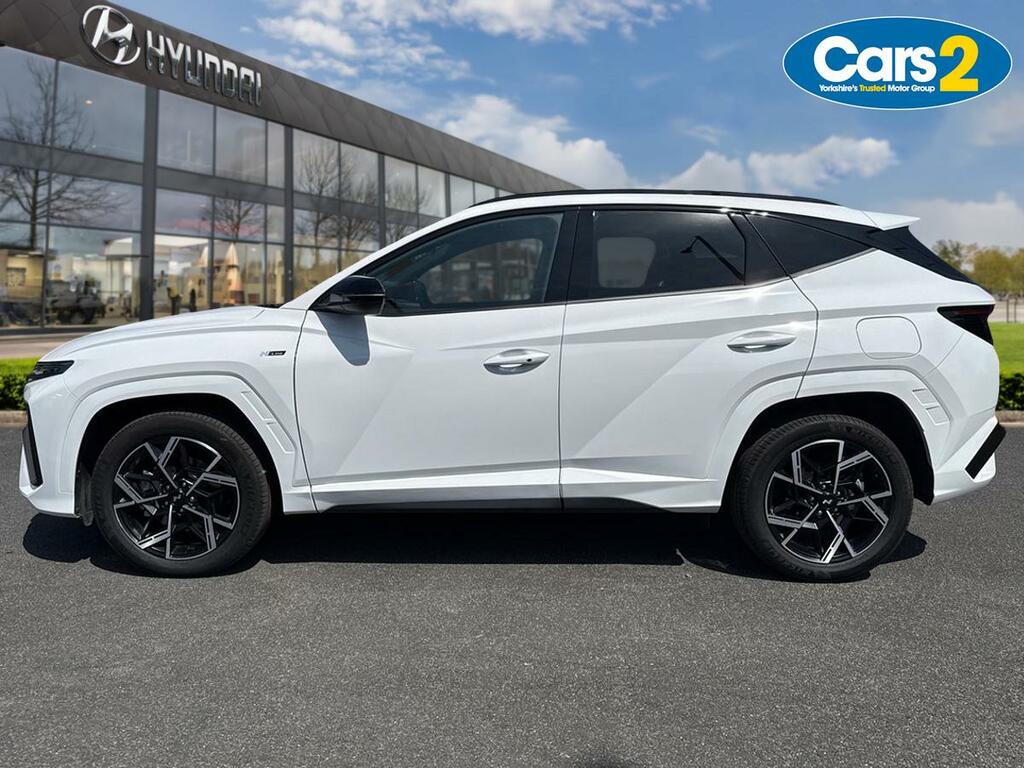 Hyundai Tucson 1.6T 239 Hybrid N Line EK26LNC White #6