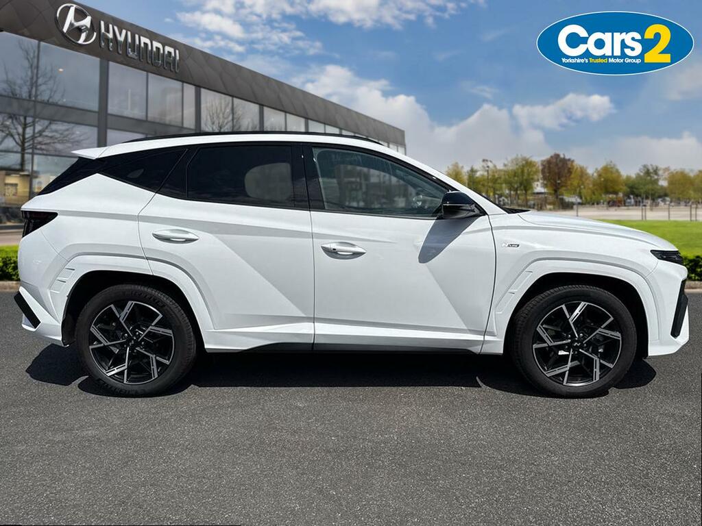 Hyundai Tucson 1.6T 239 Hybrid N Line EK26LNC White #2
