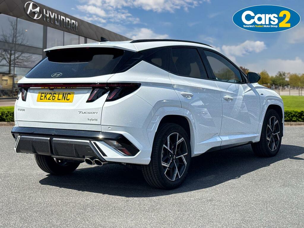 Hyundai Tucson 1.6T 239 Hybrid N Line EK26LNC White #3