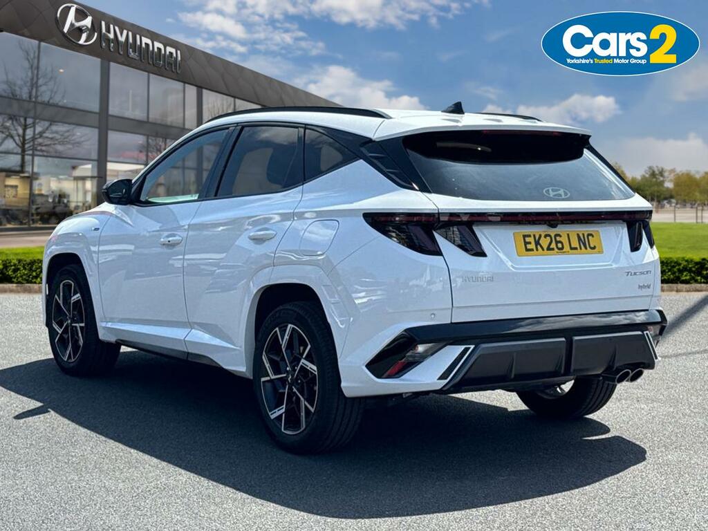 Hyundai Tucson 1.6T 239 Hybrid N Line EK26LNC White #5