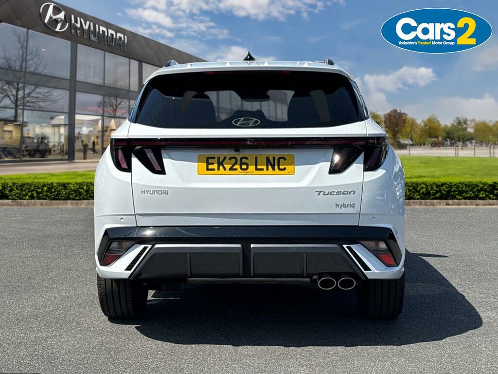 Hyundai Tucson 1.6T 239 Hybrid N Line EK26LNC White #4