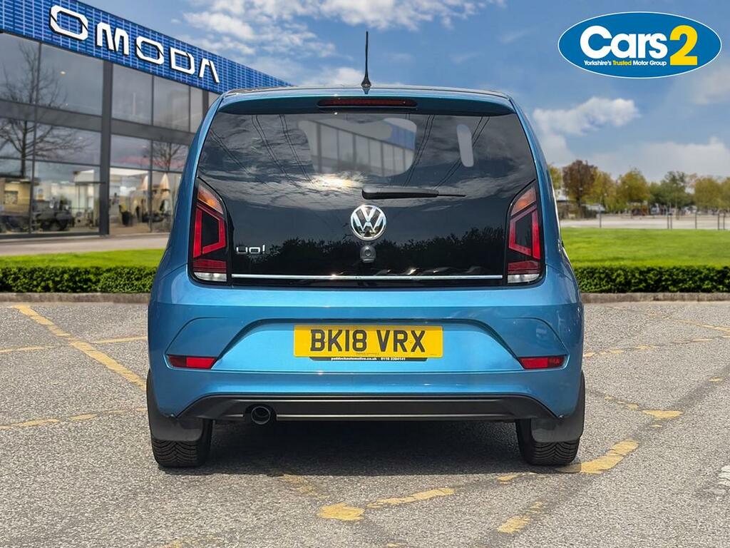 Volkswagen Up 1.0 High Up Hatchback Euro 6 S BK18VRX Blue #4