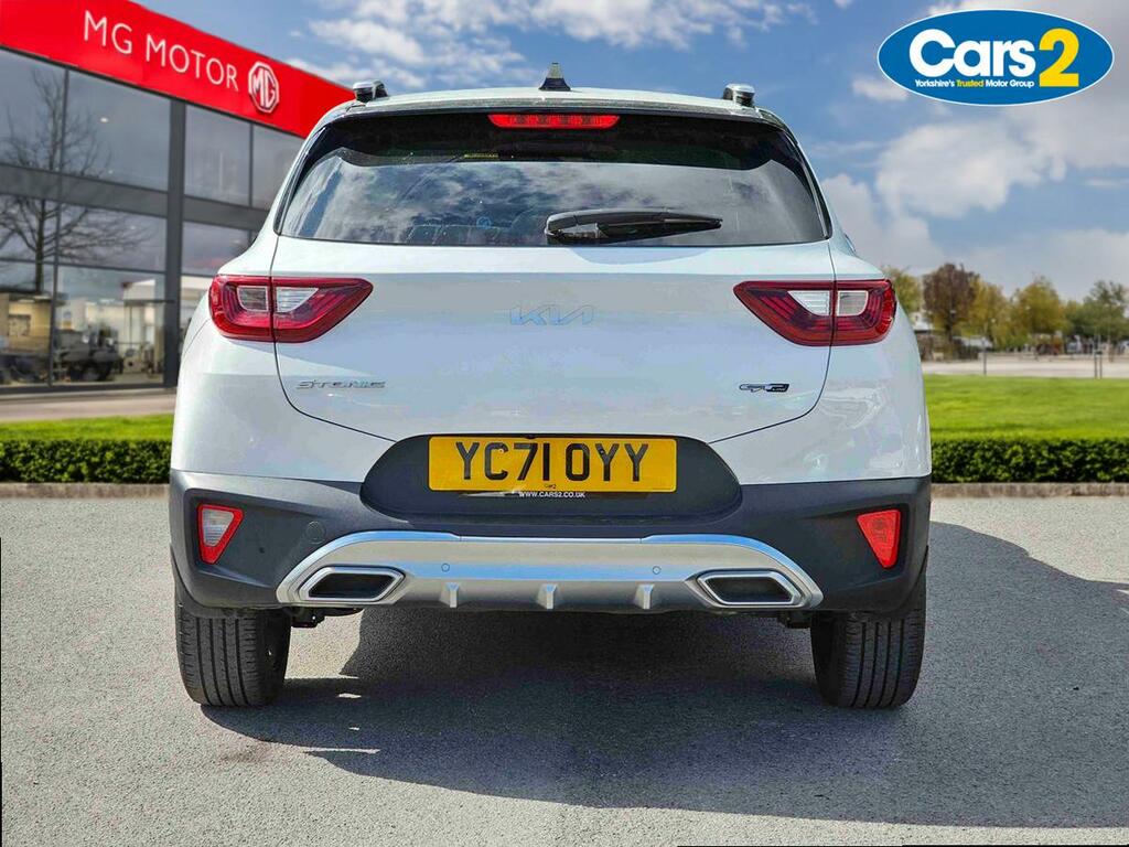 Kia Stonic 1.0 T-gdi Mhev Gt-line S Suv Hybrid Dct White #4