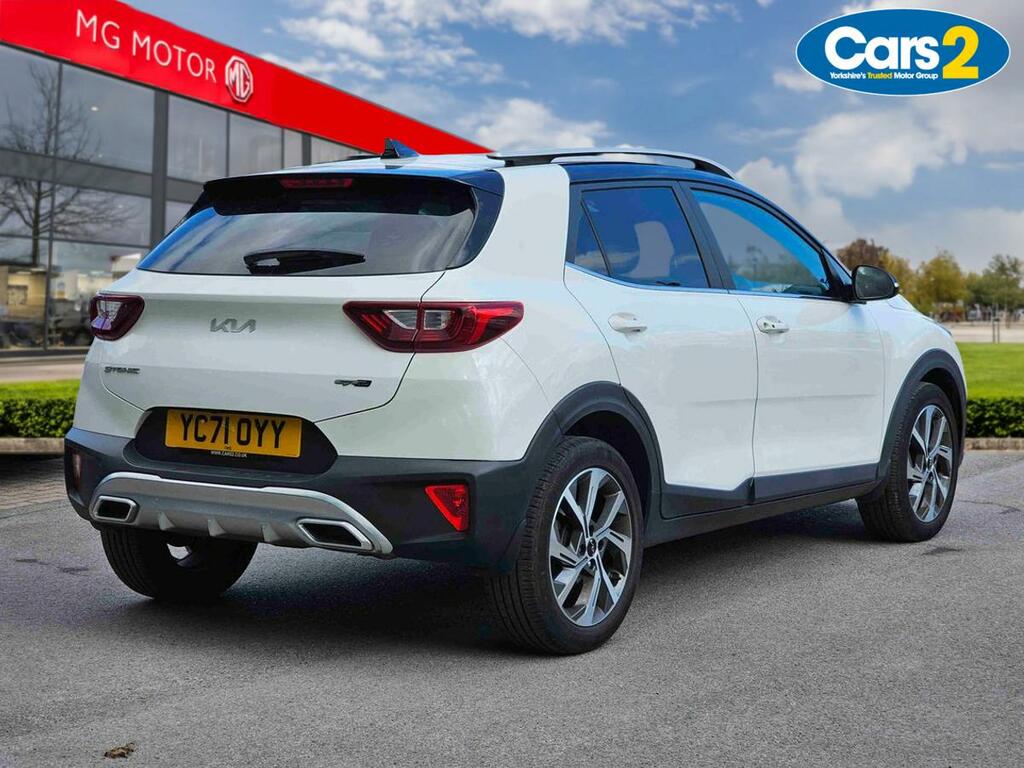 Kia Stonic 1.0 T-gdi Mhev Gt-line S Suv Hybrid Dct White #3