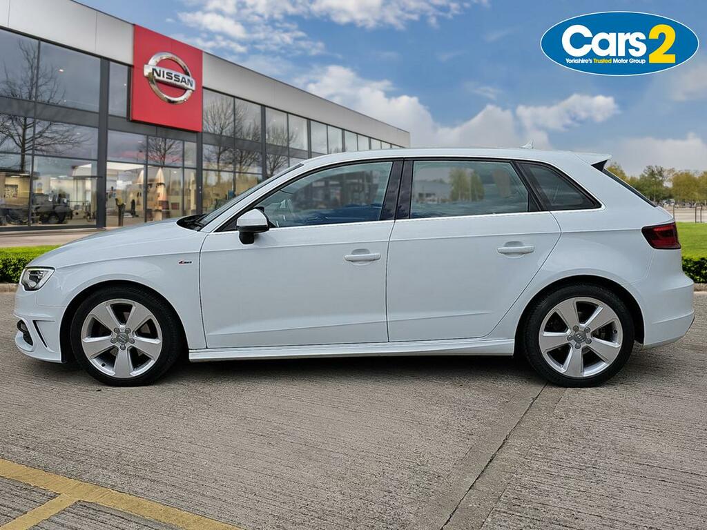 Audi A3 1.2 Tfsi S Line Sportback Euro 5 White #6