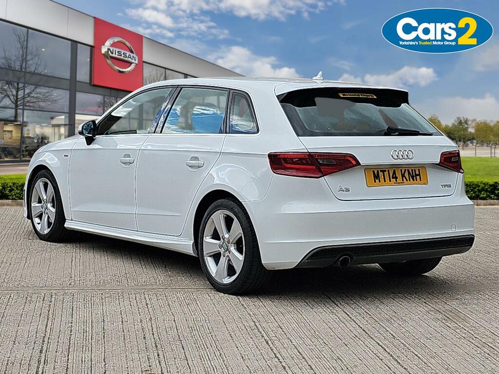 Audi A3 1.2 Tfsi S Line Sportback Euro 5 White #5