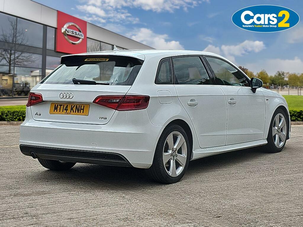 Audi A3 1.2 Tfsi S Line Sportback Euro 5 White #3
