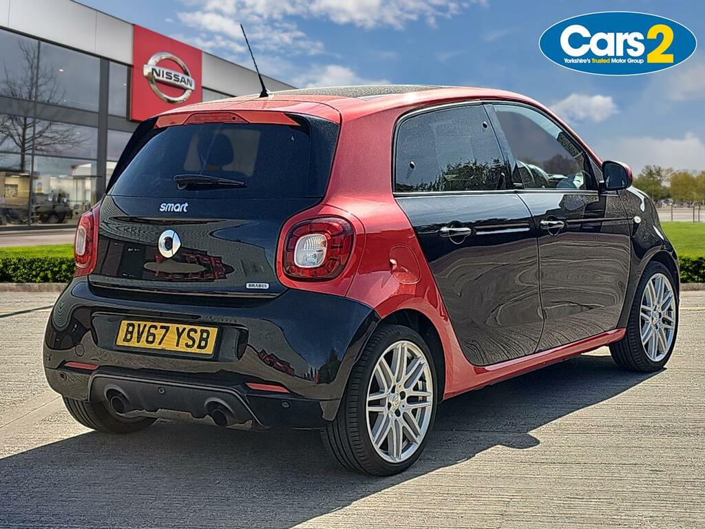 Smart Forfour 0.9T Brabus Xclusive Hatchback Twinamic BV67YSB Red #3