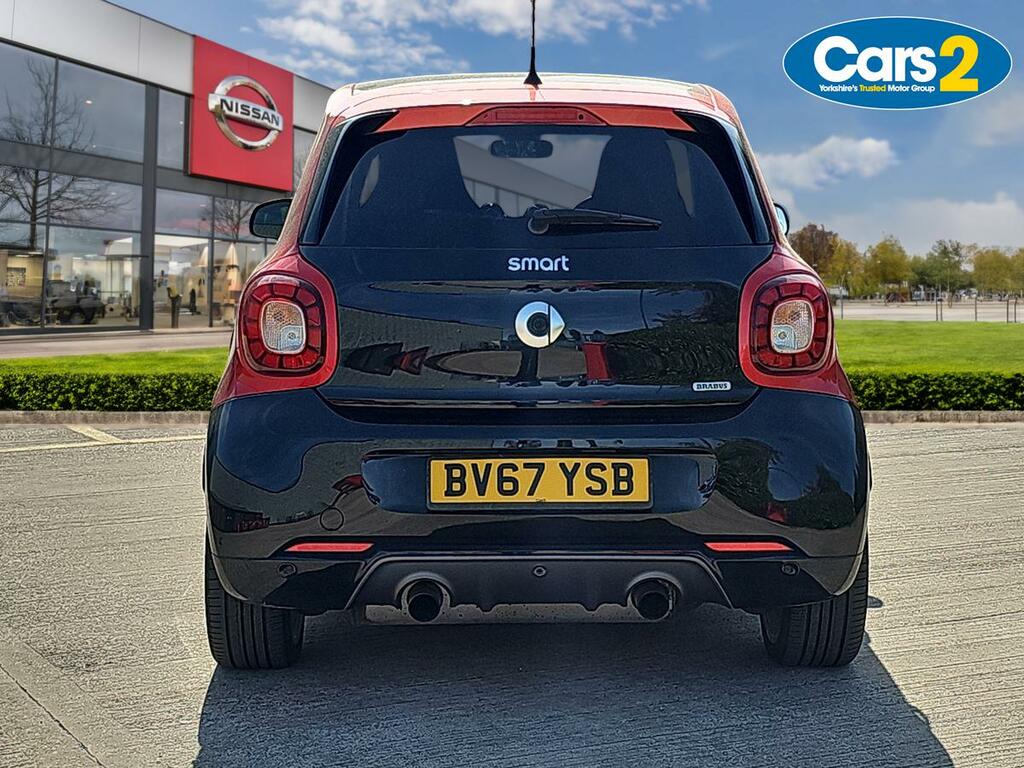 Smart Forfour 0.9T Brabus Xclusive Hatchback Twinamic BV67YSB Red #4